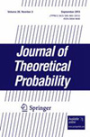 JOURNAL OF THEORETICAL PROBABILITY雜志封面